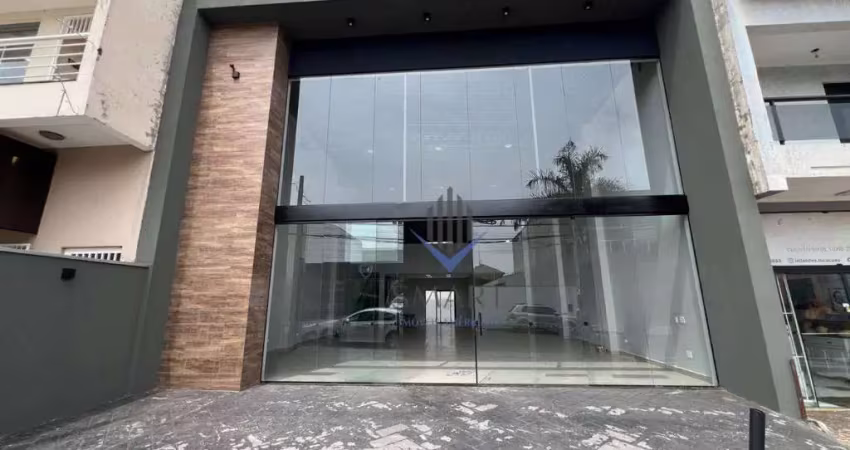 Salão para alugar, 228 m² por r$ 6.030,00/mês - jardim dona regina - santa bárbara d'oeste/sp