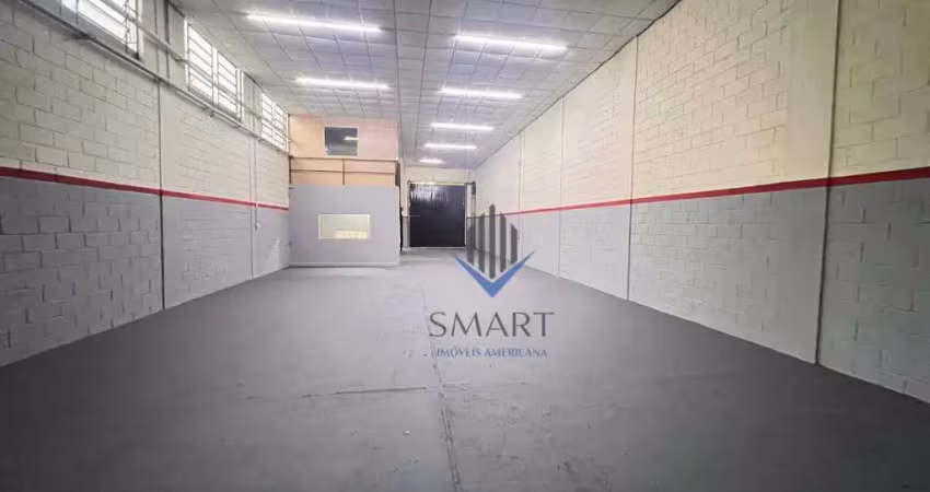 Galpão para alugar, 420 m² por r$ 7.796,95/mês - morada do sol - americana/sp