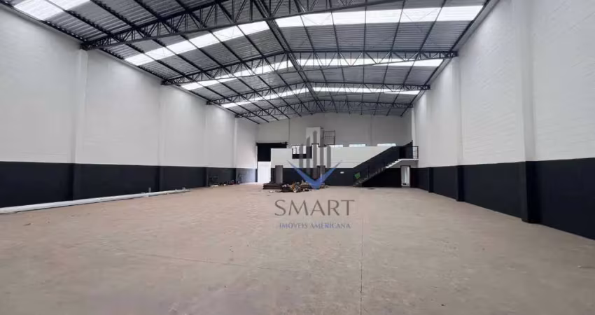 Galpão para alugar, 980 m² por r$ 16.000,00/mês - parque industrial recanto - nova odessa/sp