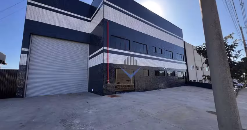 Galpão para alugar, 1140 m² por r$ 21.371,96/mês - centro industrial e tecnológico de santa bárbara d'oeste - santa bárbara d'oeste/sp