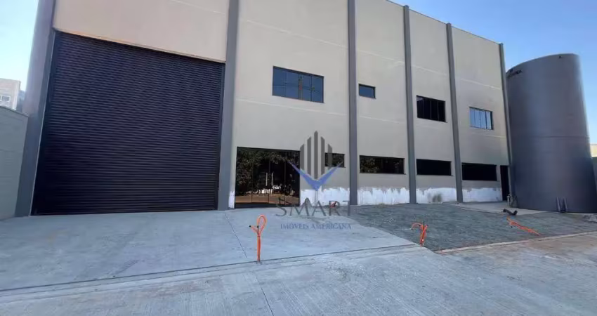 Galpão para alugar, 1009 m² por r$ 16.409,00/mês - jardim bertoni - americana/sp