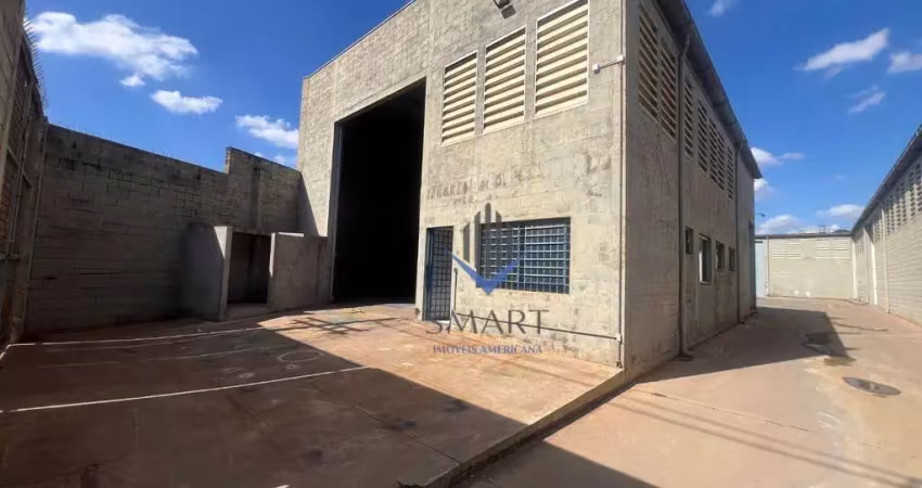 Galpão para alugar, 241 m² por r$ 4.225,08/mês - conjunto habitacional francisco de cillo (inocoop) - santa bárbara d'oeste/sp
