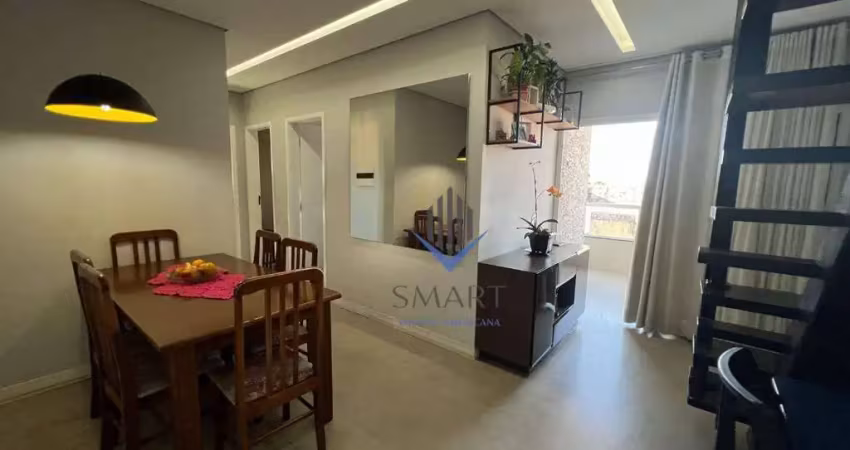 Apartamento duplex com 3 dormitórios à venda, 160 m² por r$ 499.000,00 - parque novo mundo - americana/sp
