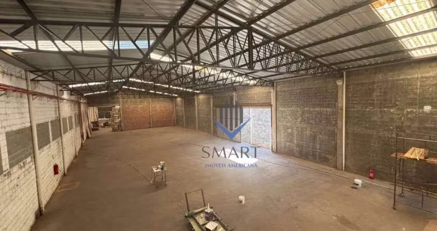 Galpão para alugar, 1600 m² por r$ 30.606/mês - jardim werner plaas - americana/sp