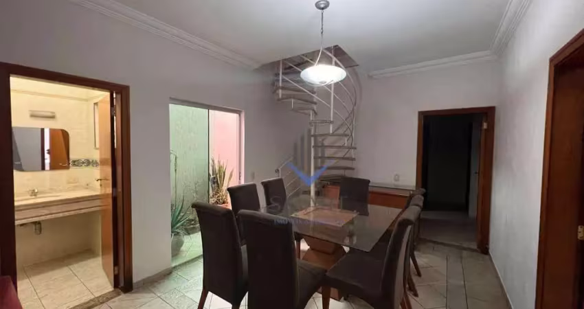 Casa com 3 dormitórios para alugar, 228 m² por r$ 3.734,00/mês - nova americana - americana/sp