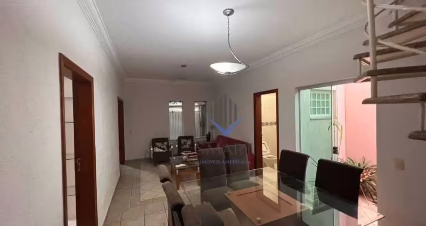 Casa com 3 dormitórios para alugar, 228 m² por r$ 3.534,00/mês - nova americana - americana/sp