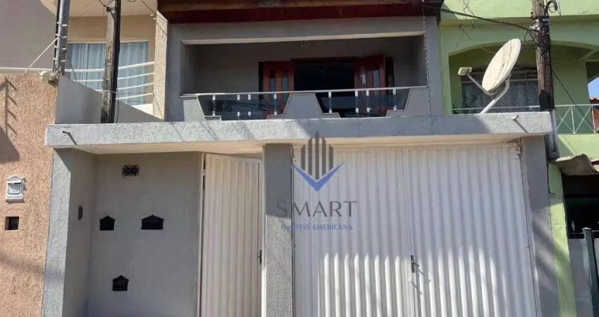 Casa com 4 dormitórios para alugar, 165 m² por r$ 2.605/mês - jardim são domingos - americana/sp