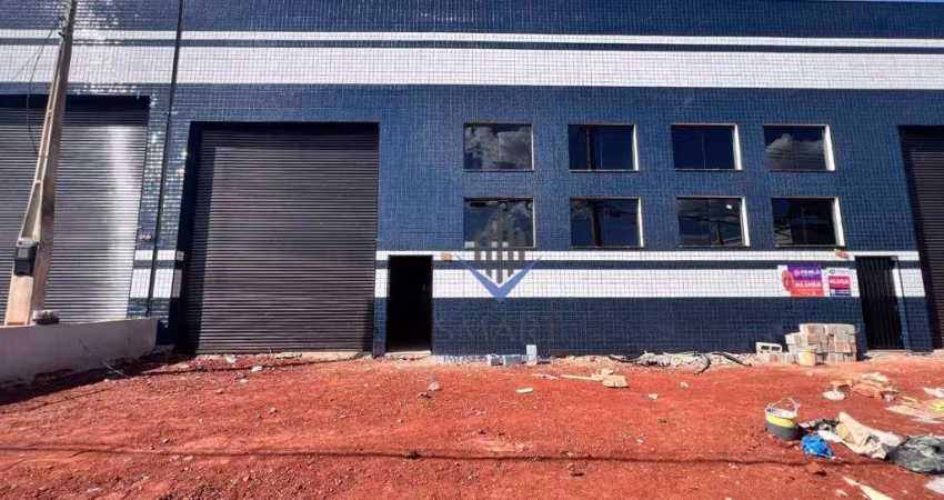 Salão para alugar, 257 m² por r$ 6.000/mês - loteamento industrial machadinho - americana/sp
