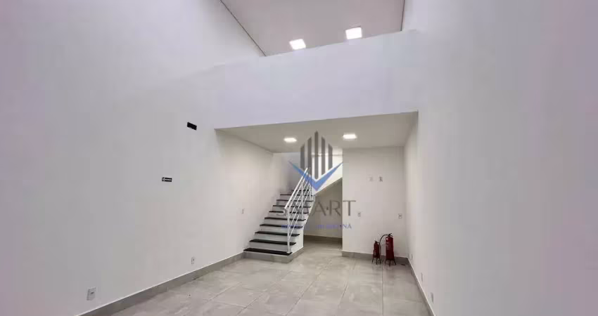 Salão para alugar, 50 m² por r$ 2.820,50/mês - jardim ipiranga - americana/sp