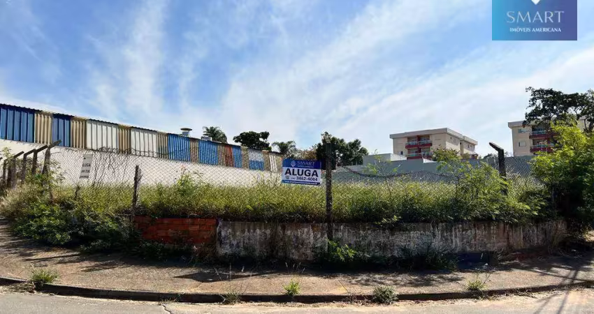 Terreno para alugar, 494 m² por r$ 2.338,00/mês - jardim são roque - americana/sp