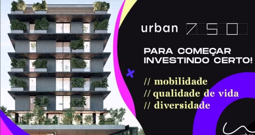 URBAN 750 - FLATS NO BAIRRO DE TAMBAÚ - PRÓXIMO AO MAR