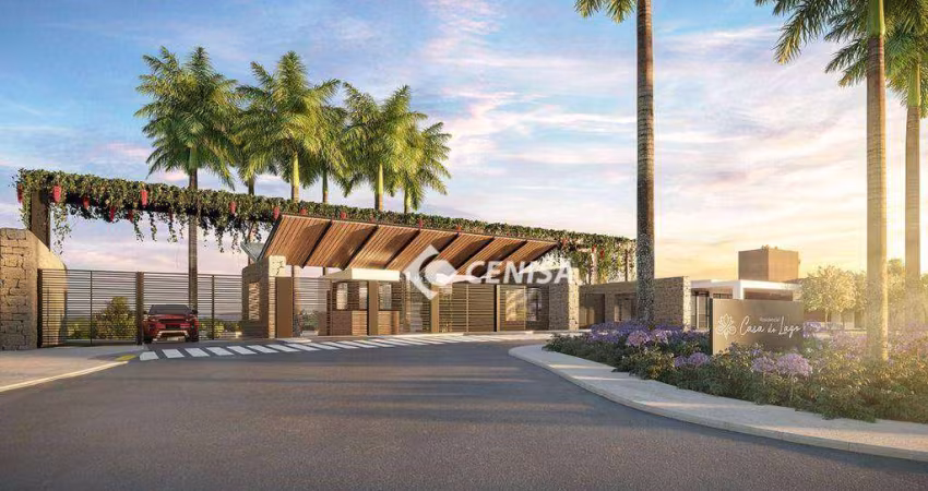 Terreno à venda, 413 m² - Condomínio Residencial Casa do Lago - Indaiatuba/SP