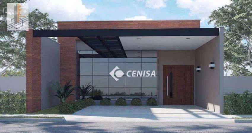 Casa à venda, 113 m² - Condomínio Jardim Toscana - Indaiatuba/SP