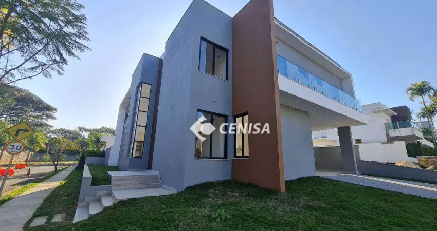 Casa com 4 quartos, 346m² - venda ou aluguel - condomínio santa clara - indaiatuba/sp