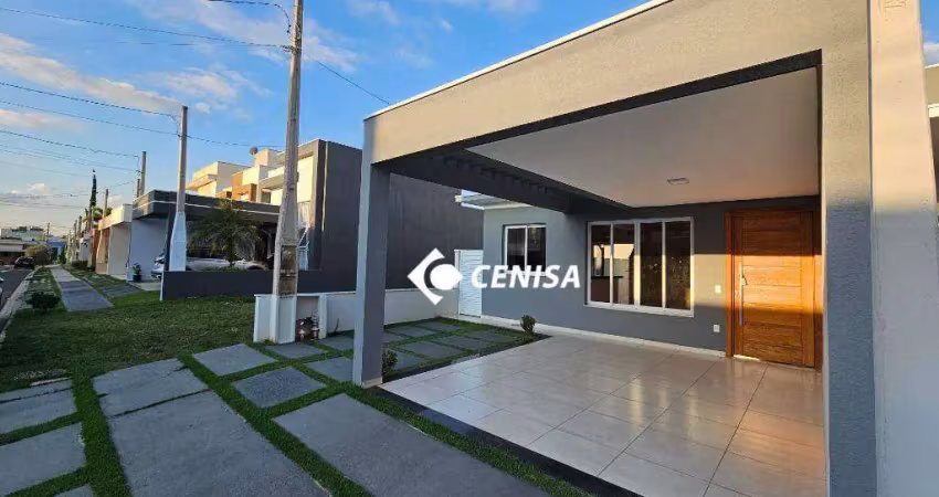 Casa com 3 quartos para alugar, 105 m² - condomínio park real - indaiatuba/sp