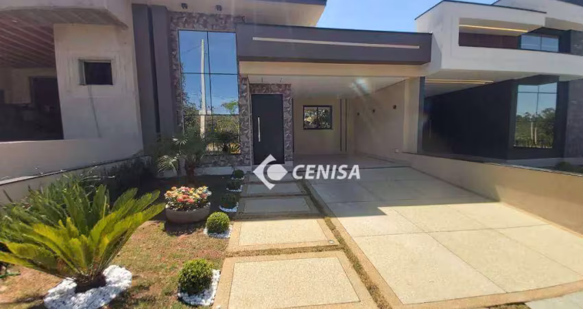 Casa com 3 suítes à venda, 134 m² - condomínio park gran reserve - indaiatuba/sp