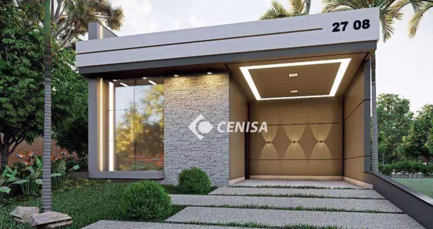 Casa com 3 quartos à venda, 143 m² - condomínio park gran reserve - indaiatuba/sp