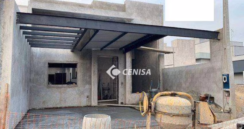 Casa com 3 quartos à venda, 108 m² - Condomínio Vila Ytu - Indaiatuba/SP