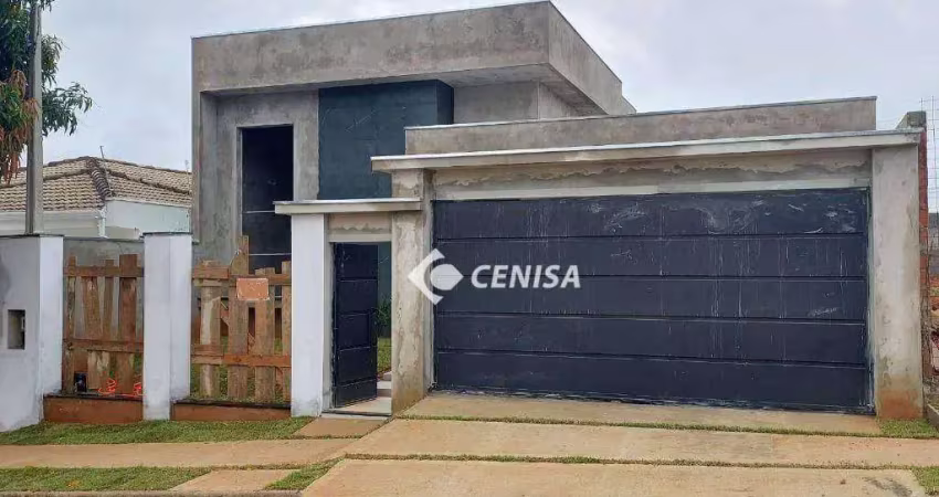 Casa com 3 suítes à venda, 170 m²  - jardim esplanada ii - indaiatuba/sp