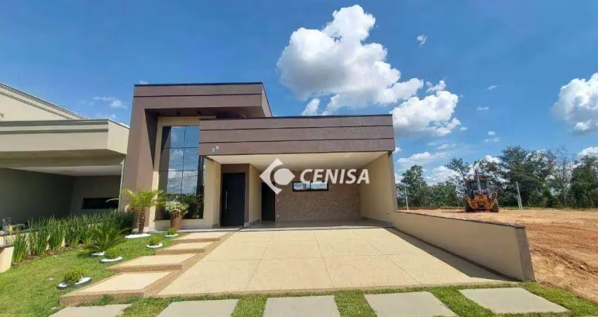 Casa com 3 suítes à venda, 199 m² - condomínio park gran reserve - indaiatuba/sp