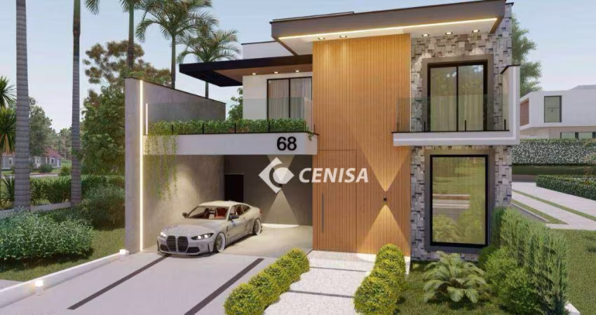 Casa com 4 suítes à venda, 256 m² - Condomínio Jardins Di Roma - Indaiatuba/SP