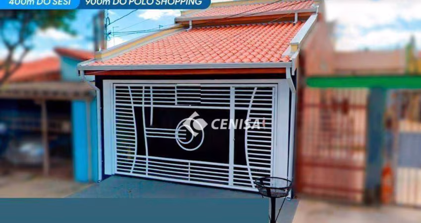 Casa com 3 quartos à venda, 130 m² - Parque das Nações - Indaiatuba/SP