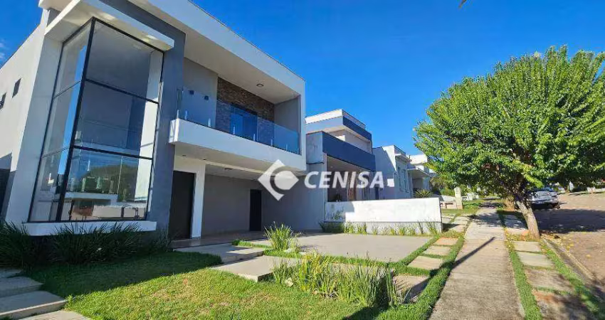 Casa com 3 suítes à venda, 274 m² - condomínio alto de itaici - indaiatuba/sp