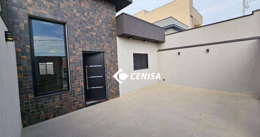 Casa com 3 quartos à venda, 93 m² - Smart City - Indaiatuba/SP