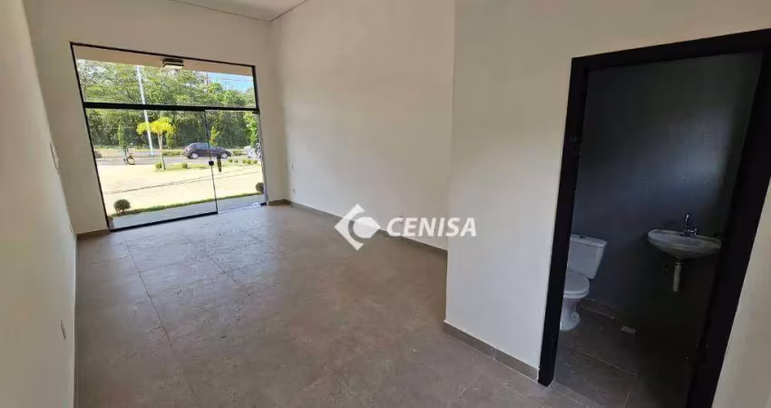 Loja para alugar, 43 m² - Jardim Montreal Residence - Indaiatuba/SP