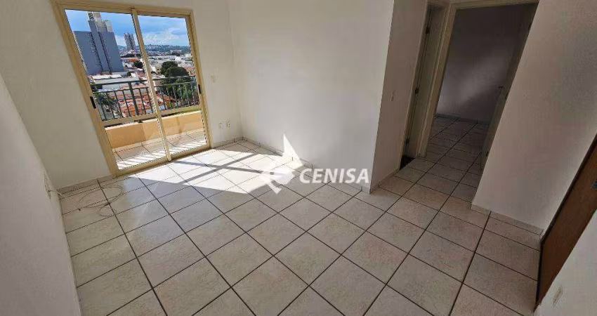 Apartamento com 1 quarto para alugar, 47 m² - Centro - Indaiatuba/SP