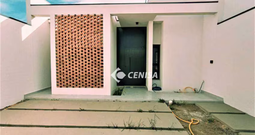 Casa com 3 quartos à venda, 85 m² - Parque Residencial Sabiás - Indaiatuba/SP