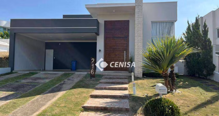 Casa com 3 quartos à venda, 220 m² por R$ 1.650.000 - Condomínio Terra Magna - Indaiatuba/SP
