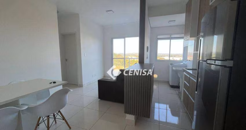 Apartamento com 2 dormitórios para alugar, 51 m² por R$ 3.122,47/mês - Vila Inglesa - Indaiatuba/SP