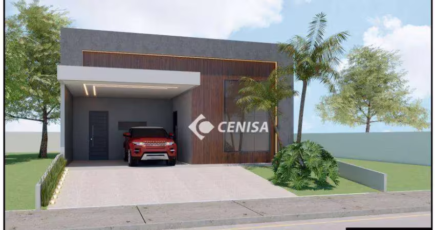 Casa com 3 suítes à venda, 208 m² - condomínio park gran reserve - indaiatuba/sp