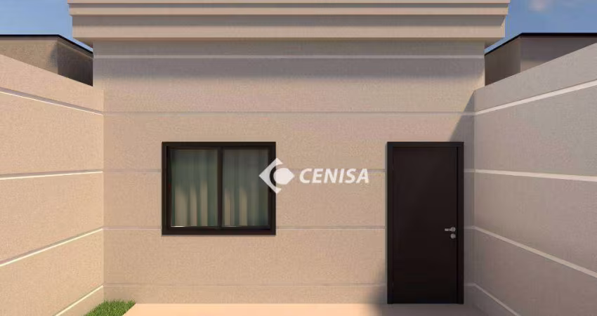 Casa com 3 quartos à venda, 110 m²  - Vila Vitória II - Indaiatuba/SP