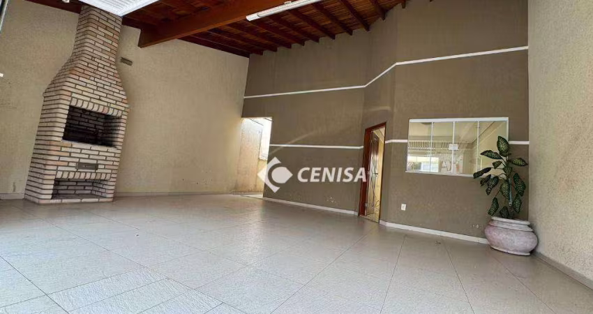 Casa com 3 dormitórios à venda, 118 m² por R$ 595.000,00 - Jardim Paulista I - Indaiatuba/SP