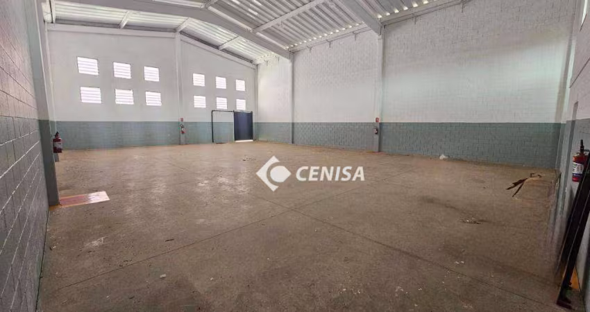 Galpão, 500 m² - venda ou aluguel - Loteamento Comercial Bortoletto - Indaiatuba/SP