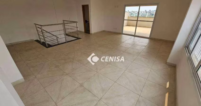 Cobertura duplex com 3 quartos, 163 m² - venda ou aluguel - Vila Teller - Indaiatuba/SP