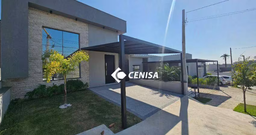 Casa com 3 quartos, 132 m² - venda - Condominio Mantova - Indaiatuba/SP