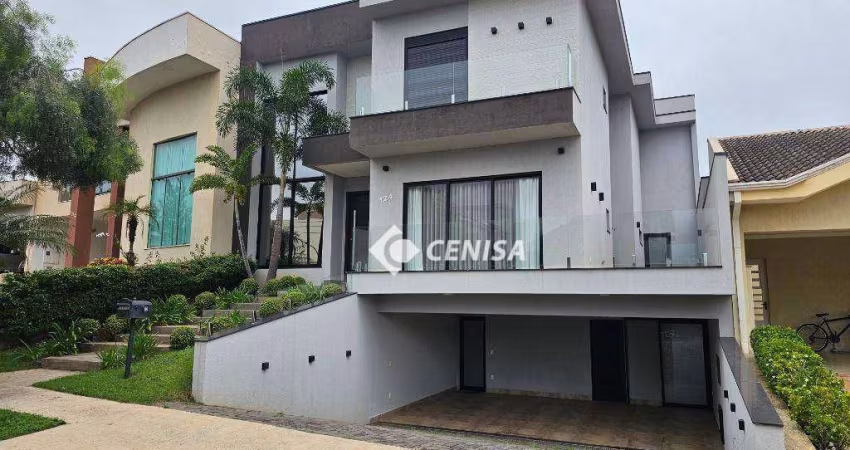 Casa com 3 quartos, 357 m² - venda - Condomínio Amstalden Residence - Indaiatuba/SP