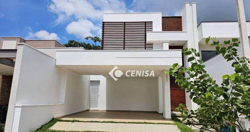 Casa com 3 quartos, 153 m² - venda ou aluguel - Condomínio Montreal Residence - Indaiatuba/SP