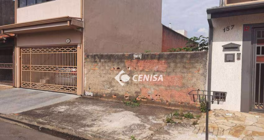 Terreno à venda, 125 m² - Jardim Kioto I - Indaiatuba/SP