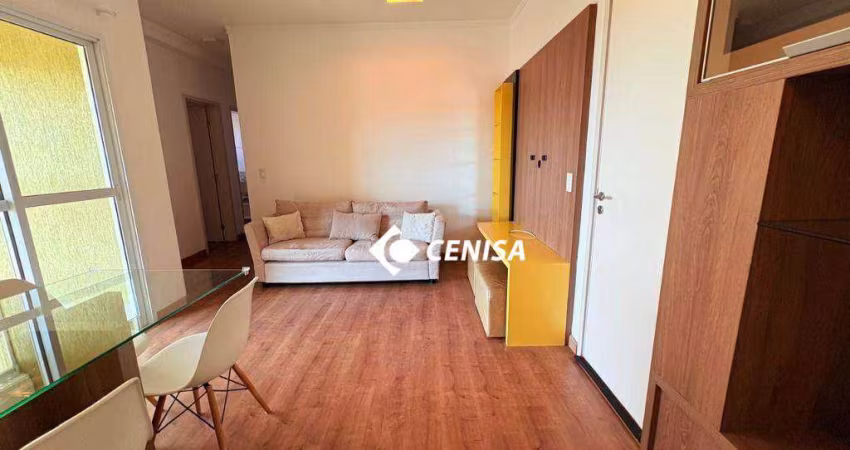 Apartamento com 3 quartos para alugar, 70 m² - Jardim Sevilha - Indaiatuba/SP