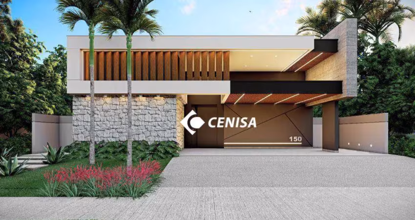 Casa com 3 quartos à venda, 267 m² - condomínio villa dos pinheiros - indaiatuba/sp