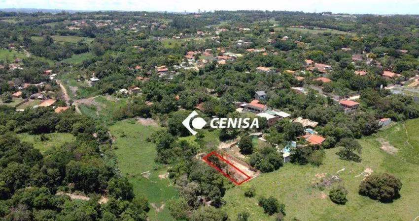 Terreno à venda, 1000 m² - rec campestre viracopos - indaiatuba/sp