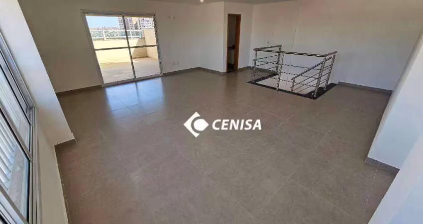 Cobertura com 3 quartos para alugar, 163 m² - vila teller - indaiatuba/sp