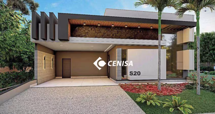 Casa com 3 quartos à venda, 195 m² - condomínio maria cândida - indaiatuba/sp