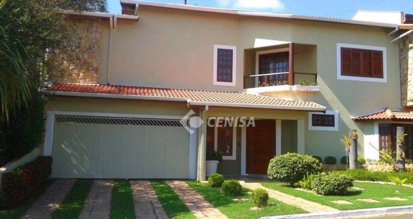 Casa com 4 dormitórios à venda, 317 m² - Condomínio Village Terras de Indaiá - Indaiatuba/SP