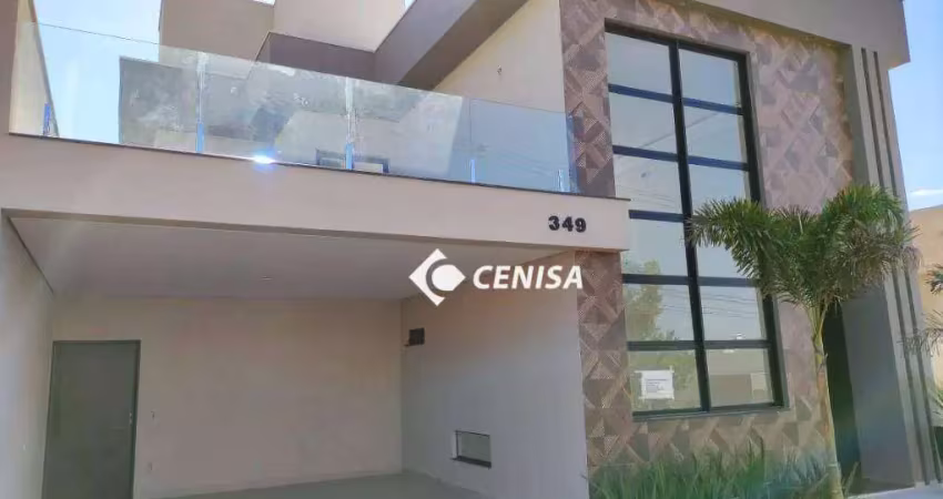 Casa com 3 quartos à venda, 245 m² - condomínio alto de itaici - indaiatuba/sp