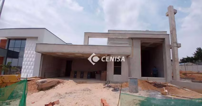 Casa com 3 dormitórios à venda, 190 m² - Condomínio Jardins Di Roma - Indaiatuba/SP